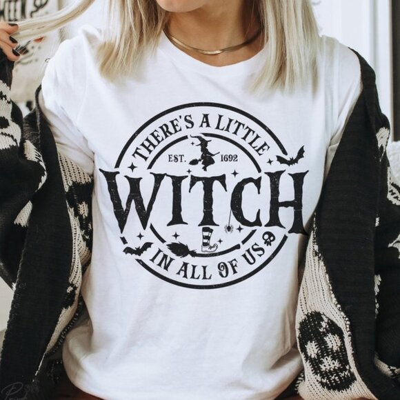 Tops - There's a little witch in all of us Tee